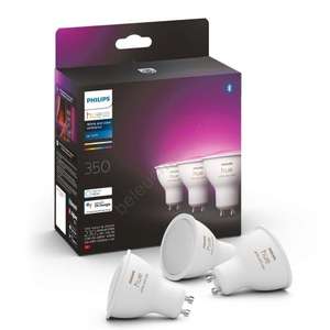 3er-Pack PHILIPS Hue White & Color Ambiance GU10