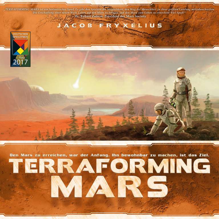 Schwerkraft Verlag - Terraforming Mars | nominiert zum Kennerspiel des Jahres 2017 | Brettspiel | BGG 8,4 [Thalia APP]