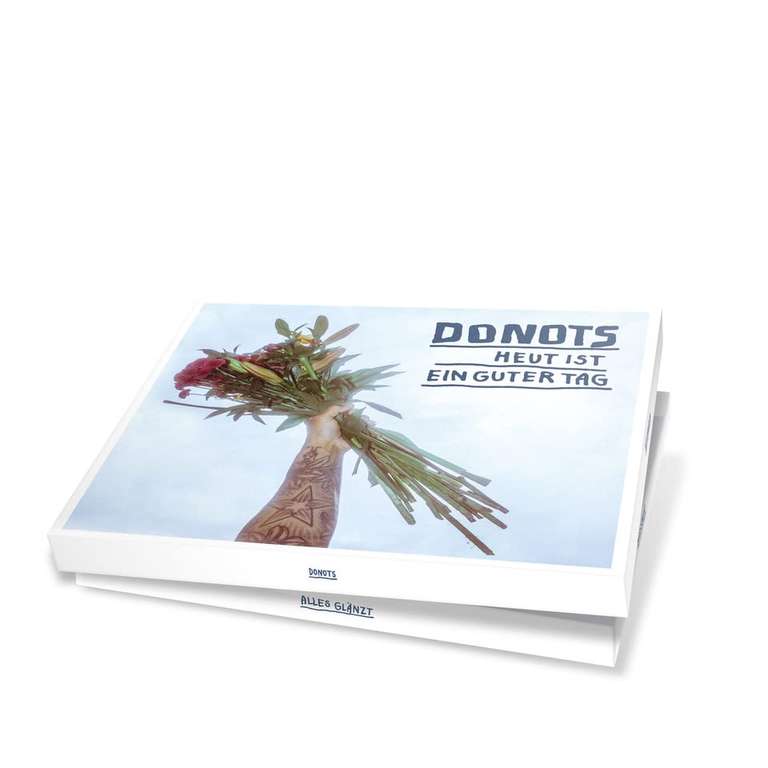Donots – Heut ist ein guter Tag (180g) (Limited Edition Box Set) (Clear Vinyl) [prime/MediaMarkt]