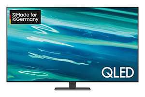 [Amazon] 65 Zoll QLED TV Samsung Q80A, GQ65Q80AATXZG, 100/120 Hz, inkl. Sky Ticket, MagentaTV, RTL+, waipu.tv, HD+ und Zattoo