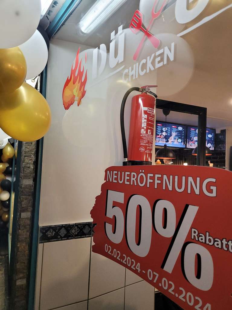 50% Düxer Grill Chicken Neueröffnung (Köln-Deutz)