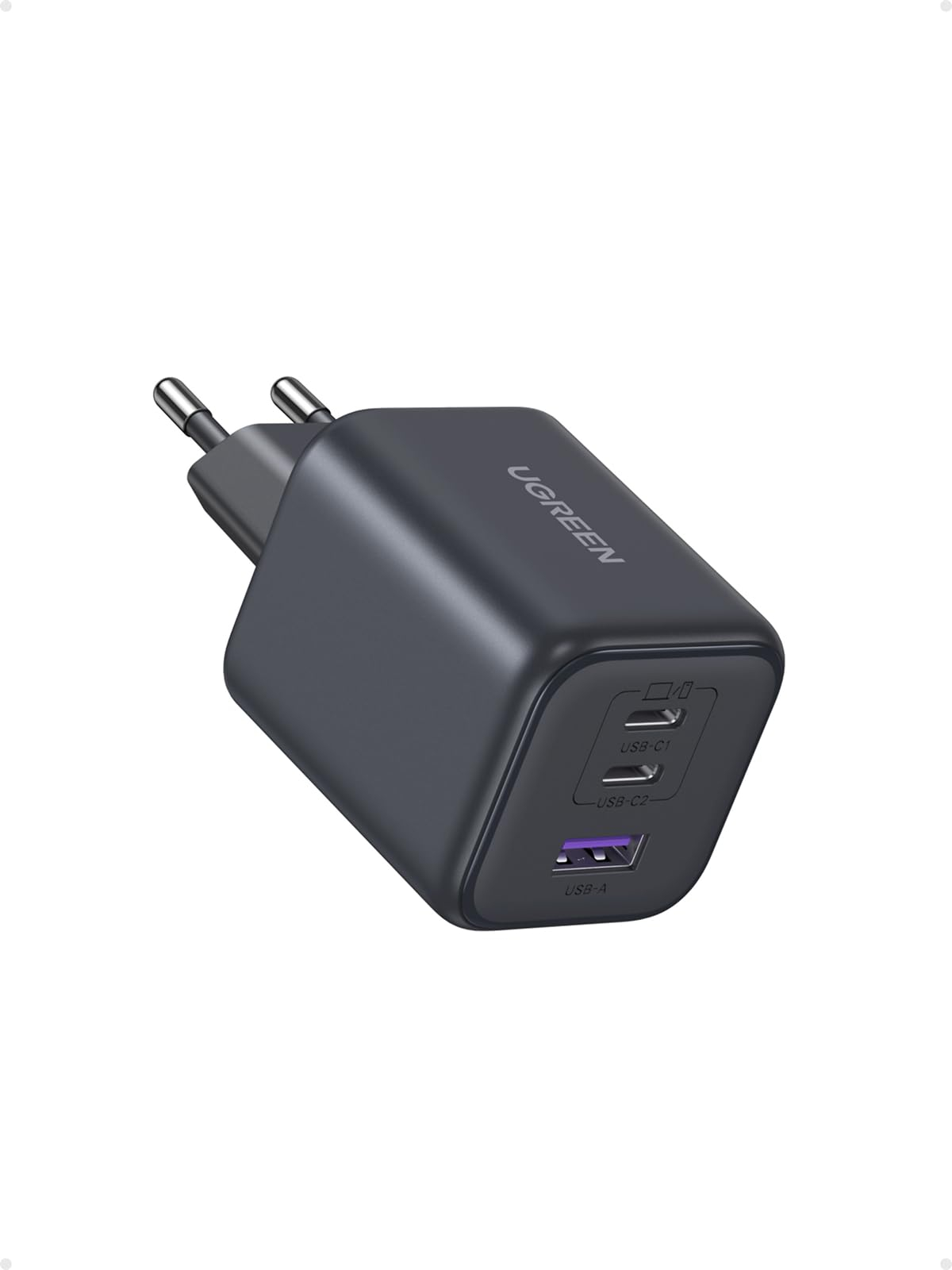 UGREEN 45W USB C Ladegerät 3-Port, PPS Schnellladegerät, iPhone Charger (Prime)