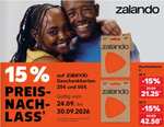 137° - (Kaufland) Zalando Gutschein/Geschenkkarte -15% ab dem 24.09.2026