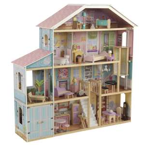 Kidkraft Puppenhaus Grand View Mansion bei BabyMarkt für 163,79€ inkl. Versand | Ab 3 Jahren | Beweglicher Aufzug | Acht Zimmer