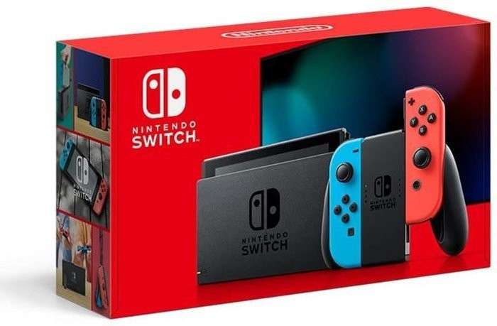 Nintendo Switch (New Edition / V2) red blue