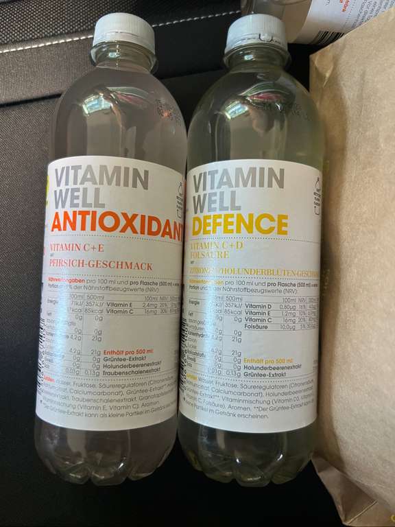 [Lokal Köln] Gratis Vitamin Well 0,5l Flasche