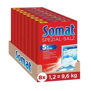 [Prime]Somat Spezial-Salz (8x1,2 kg), Spülmaschinensalz