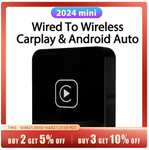 [Bestpreis] Apple Carplay Wireless Adapter für 15,20 Euro oder für Android Auto für 15,80 Euro [AliExpress App]