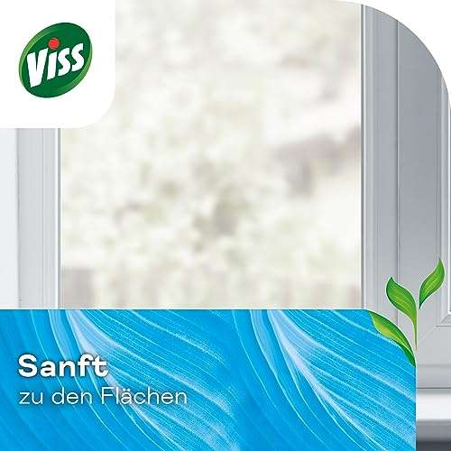 Viss Kraft + Glanz Reiniger Spray Glas & Flächen Glasreiniger 750ml (Prime Spar-Abo)