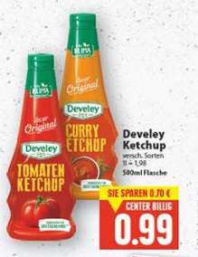 Edeka Minden / Hannover - Develey Curry / Tomaten Ketchup 500ml 0,99€