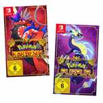 Pokémon Karmesin oder Pokémon Purpur Nintendo Switch (Abholung im Markt oder z.T. kostenloser Versand)