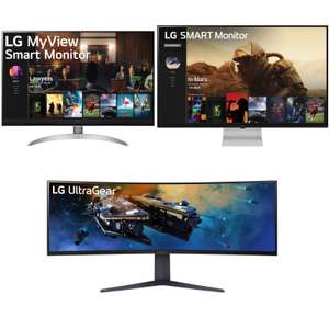 [Neukunden] LG Weekend Deals | z.B. LG Smart Monitor 32SQ700S-W (31.5", 3840x2160, VA, 90% DCI-P3, USB-C DP & PD 65W, LAN, Lautsprecher)