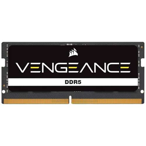 Amazon Prime: Corsair VENGEANCE SODIMM DDR5 RAM 16GB (1x16GB) 4800MHz CL40 Intel XMP - Schwarz (CMSX16GX5M1A4800C40)