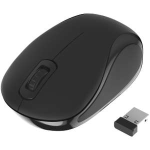 [Prime] Sabrent Kabellose Maus, 2.4 GHz Bluetooth Verbindung, kleine Computer Maus mit Nano Empfänger (1200 DPI)