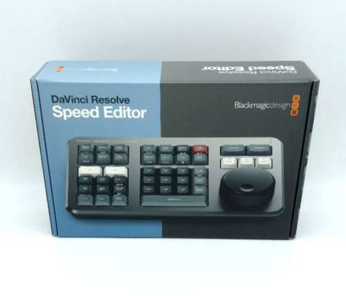 Blackmagic DaVinci Resolve Speed Editor SpeedEditor (ohne Resolve Studio Lizenz)