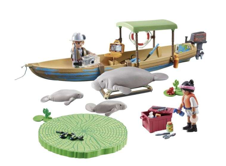 Playmobil Bootsausflug zu den Seekühen - Wiltopia 71010 - Dealpreis 20,58 € (bei über 30 € Gesamtbestellwert)