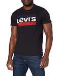 Levi's Herren Sportswear Logo Graphic T-Shirt XS bis XXL für 14,98€ oder Graphic Crewneck Tee für 15€ in Weinrot (Prime/Zalando)
