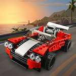 (Prime) LEGO 31100 Creator 3-In-1 Sportwagen Spielzeug Set mit Spielzeugauto