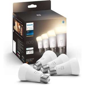 Philips Hue White E27 Viererpack 4x800lm