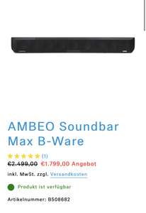 Sennheiser AMBEO Soundbar B-Ware