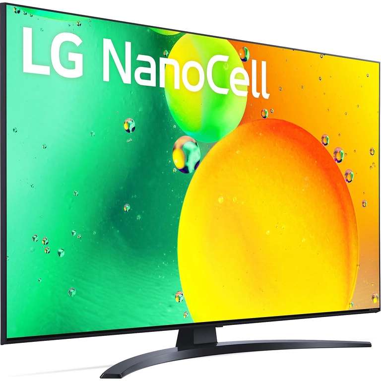 LG 50NANO766QA 50 Zoll UHD Smart TV für 399€ (statt 589€) - Versandkostenfrei