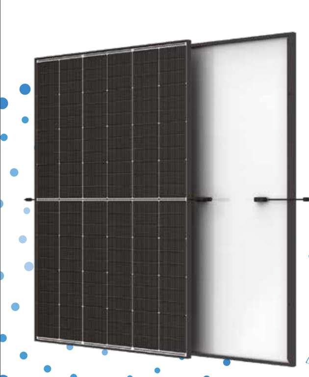 [für Balkonkraftwerk] 2x Trina Vertex S+ 435W N-Typ Glas-Glas PV Solarmodule TSM-435NEG9R.28 inkl. Versand