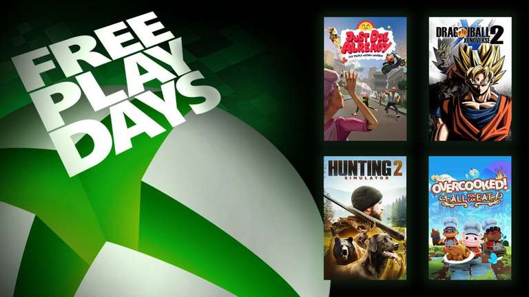 Xbox Free Play Days: z.B. Dragon Ball Xenoverse 2, Hunting Simulator 2 kostenlos spielen
