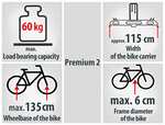 Fahrradträger EUFAB Premium 2