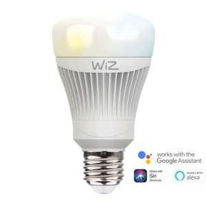 WiZ LED Lampe E27 11W 2700- 6500K Smart WLAN Wi-Fi Dimmbar Alexa Google wie 60W