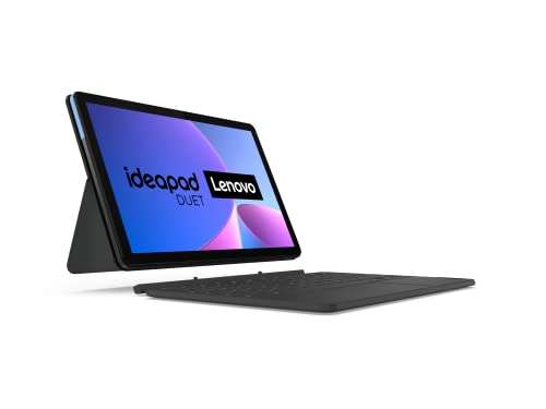 [Amazon FR PRIME WHD] [Akzeptabel] Lenovo IdeaPad Duet Chromebook (10,1", Full HD, Touch) 2-in-1 Tablet (MediaTek P60T, 4GB RAM, 64GB eMMC)