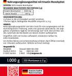 2x1Kg Creatin Monohydrat Creapure (17,46€/500g)