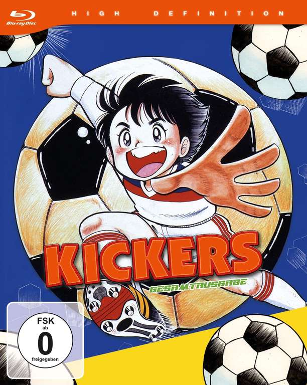 Amazon: Kickers - Gesamtausgabe + OVA (Blu-ray) für 39,97€
