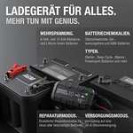 NOCO Genius 10 EU, 10A Ladegerät Autobatterie, KFZ Batterieladegerät für Auto und Motorrad, AGM, Gel, EFB und LiFePO4