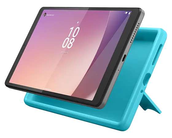 Lenovo Tab M8 G4 Tablet + Bumper Case (8", 1280x800, Helio A22, 4/64GB, microSD, WLAN, GPS, 5100mAh, Android 12, Updates bis 2026, 320g)