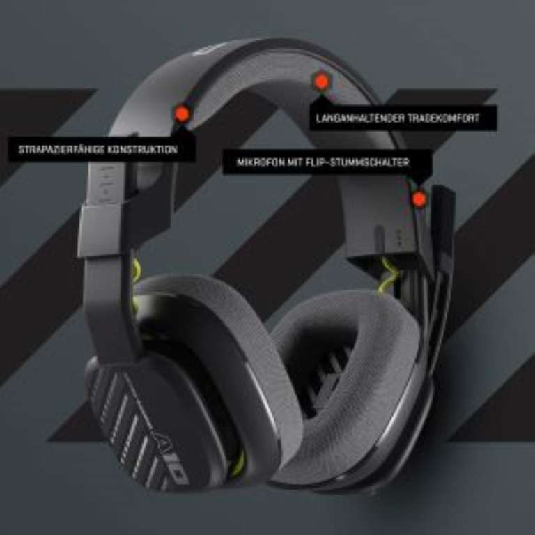 Logitech Astro A10 Gen 2 - Over-Ear Gaming Headset (PC, XBOX, PS) [Mediamarkt & Saturn Abholung]