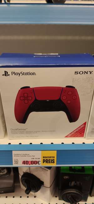 Playstation 5 DualSense Controller Cosmic Red (Smyths Toys Berlin Waltersdorf)