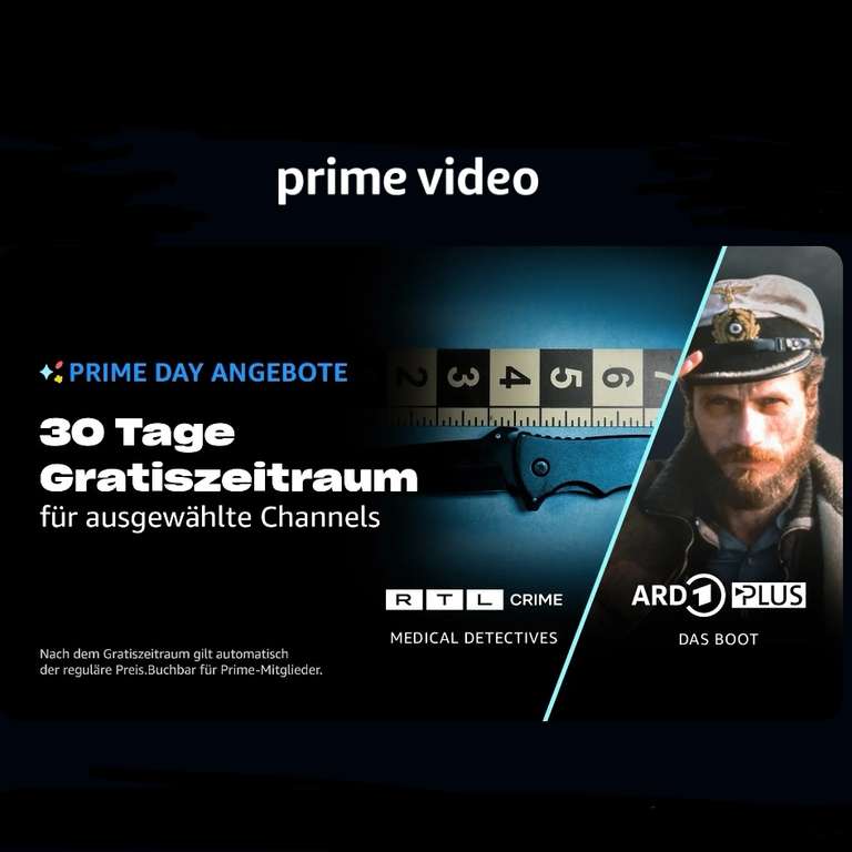 Amazon: Prime Video Channels – 25 Kanäle für 30 Tage Gratis streamen
