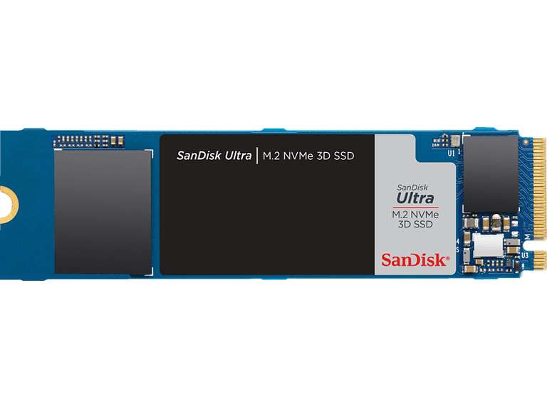 SanDisk Ultra 3D NVMe SSD (intern) mit 1TB Speicher für 61,99€ inkl. Versand (statt 78€)