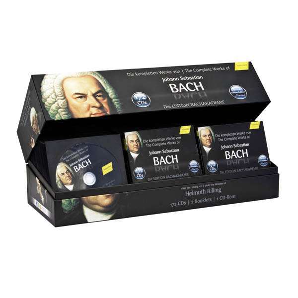 Johann Sebastian Bach – Die komplette Bach-Edition der Bachakademie Stuttgart (172 CDs)