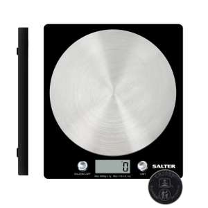 Salter 1036 BKSSDR Digitale Küchenwaage - 5kg, Null-/Tara-Funktion mit hochpräzisen Sensor, Einfache Reinigung (prime)