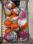 Lokal Bundesweit: Ostersachen 50 Prozent reduziert, z.b. Kinderüberraschung XL Ostereier