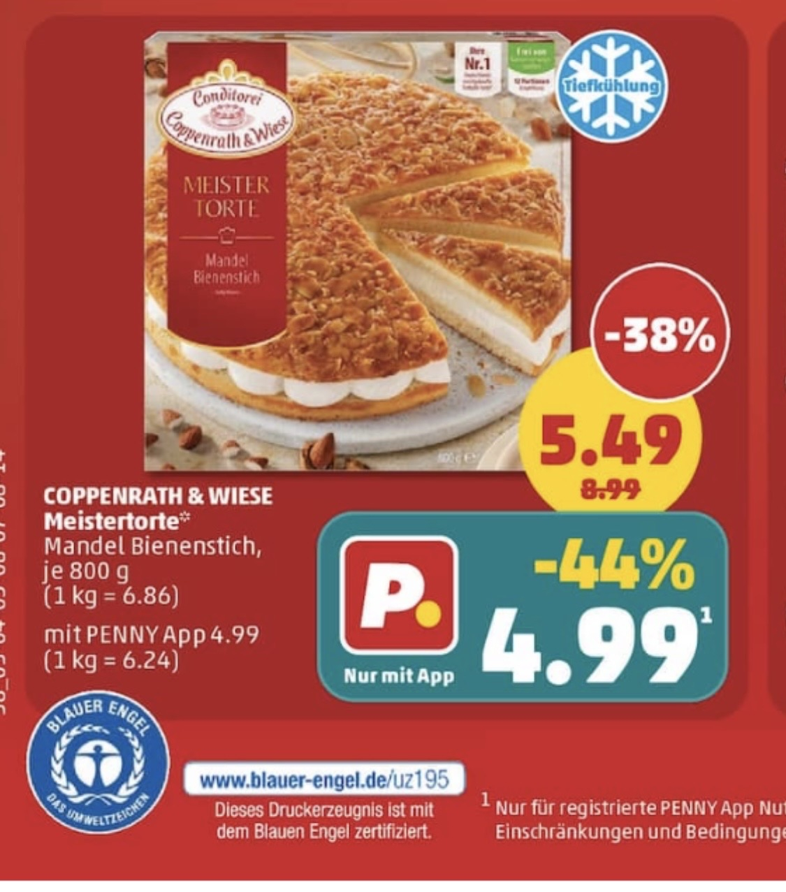 Bienenstich Coppenrath & Wiese PENNY