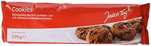 Amazon Prime 'Abofüller': 225g 'jeden Tag ' Schoko Cookies mit Schokoladenstückchen , Kilopreis: 3,51€, Vergleichspreis Globus