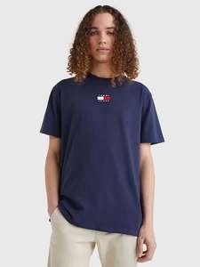 [Tommy-Jeans] Classic Fit T-Shirt mit Badge