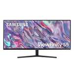 Samsung ViewFinity S50C Monitor S34C500GAU, 34 Zoll, VA-Panel, Ultra WQHD AMD Freesync, HDR10, 5 ms 100 Hz