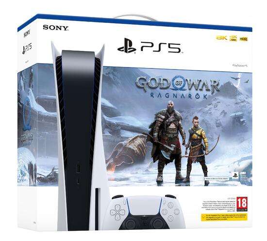 PlayStation 5 + God of War (Voucher) 529,99€ DE & AT (Online & Lokal)