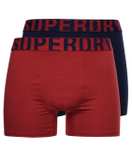 Superdry Boxershorts, verschiedene Farben und Größen, 2er Pack