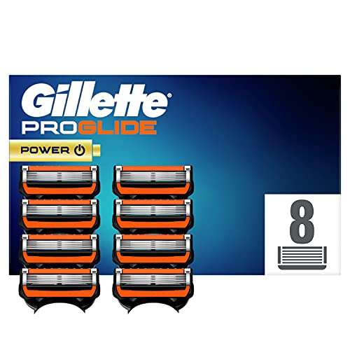 Amazon Gillette Fusion5 ProGlide Power Rasierklingen 8 er Pack für 14,33 Euro im Sparabo mit 25% Coupon