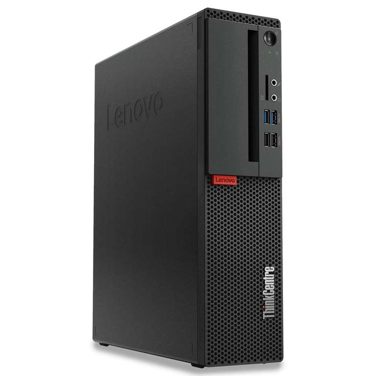 [Gebraucht] Lenovo ThinkCentre M720s PC (i5-8500, 8/256GB, USB-C, 8x USB-A, 2x DP, VGA, Win11 Pro, 340x298x93mm)