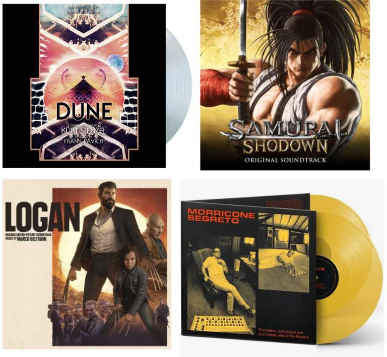 [Zavvi] Vinyl Soundtrack Preissturz - zB Kurt Stenzel - Jodorowsky's Dune, Star Wars, Ennio Morricone und viele mehr